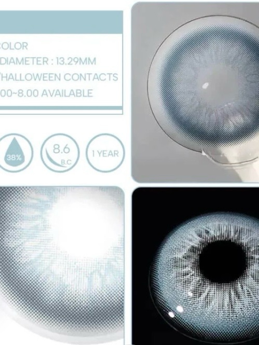 Glacier Blue lenses - Picture 3 of 4